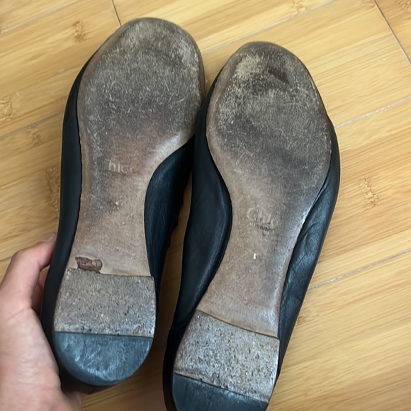 Chloe Lauren black Ballerina flats - Picture 7 of 8